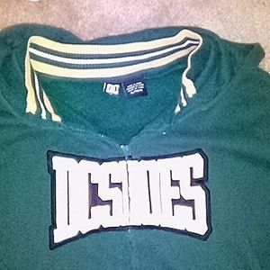 'DC' Heavy varsity style zip up